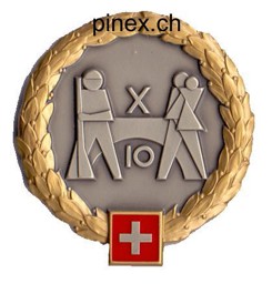 Immagine di Territorialbrigade 10 GOLD Béret Emblem 