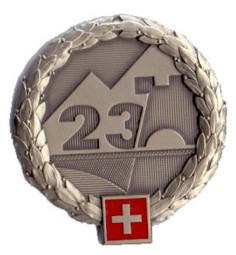 Image de Festungsbrigade 23  Béretemblem Schweizer Militär