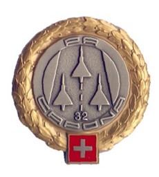 Picture of Flugplatzbrigade 32 pa capona gold Béret Emblem