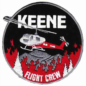 Image de Keene Hubschrauber Feuerwehrabzeichen  100mm