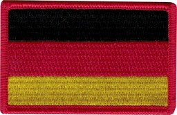 Image de Deutschland Flagge Abzeichen Stoffaufnäher