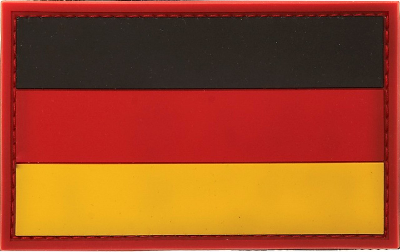 Picture of Deutschland Flagge PVC Rubber Patch