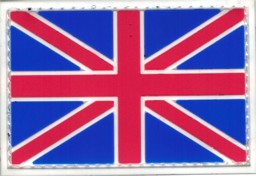 Image de Union Jack Flagge PVC Rubber Patch  