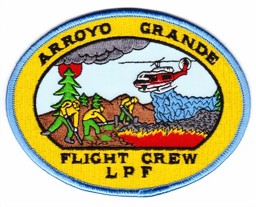 Bild von Feuerwehrabzeichen Flight Crew  110mm