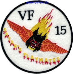 Picture of VF-15 Staffelpatch "Satans Playmates" WWII