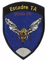 Picture of Escadre TA 1 blanc sans Velcro Badge
