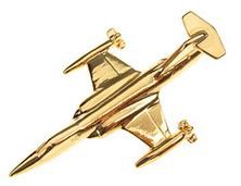 Picture of F104 Starfighter Flugzeug Pin