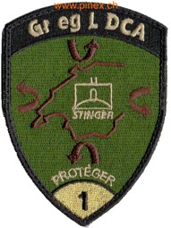 Image de Emblem Soldat d'engins guidés STINGER Armée suisses Badge