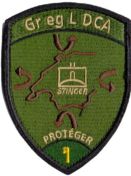 Picture of Gr eg L DCA 1 grün Badge mit Klett Swiss Air Force