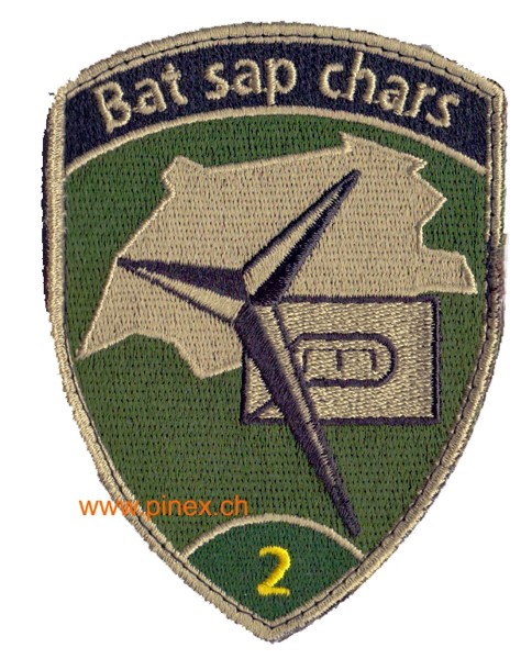 Image de Bat sap chars 2 grün mit Klett