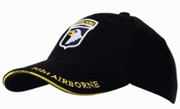 Picture of 101st Airborne Baseballcap Black