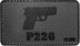 Picture of P226 Pistole PVC Rubber Patch