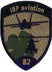 Image de IBP Aviation 81 noir Badge avec Velcro, insigne brodé forces aériennes
