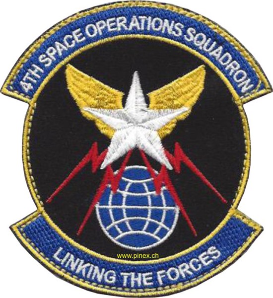 Image de 4th Space Operations Squadron Linging the Forces Abzeichen