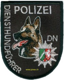 Picture of Polizei Diensthundführer Abzeichen Nordrhein-Westfalen Düren