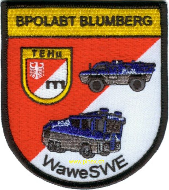 Bild von Bundespolizeiabteilung Wasserwerfer / Sonderwagen Einheit Blumberg Abzeichen