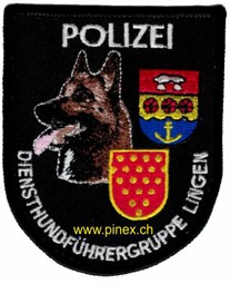Picture of Polizei Niedersachsen Diensthundführergruppe Lingen 80mm Abzeichen
