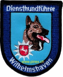 Immagine di Polizei Diensthundführer Wilhelmshaven Abzeichen small