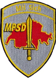 Image de Mil Sich MPSD Badge ohne Klett
