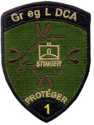 Picture of Gr eg L DCA 1 schwarz mit Klett Flab Badge
