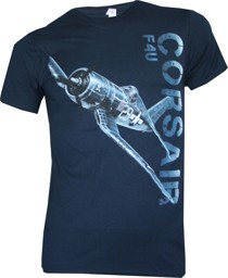 Image de Corsair F4U T-Shirt blau
