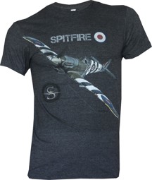 Immagine di Supermarine Spitfire MK IV solo RAF Tshirt grau