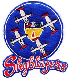 Immagine di US Air Force Skyblazers Demo Team Abzeichen Patch