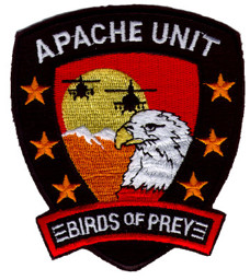 Immagine di Apache Helikopter Abzeichen Birds of Prey