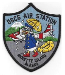 Image de U.S.Coast Guard Air Station Annette Island Alaska Abzeichen Patch
