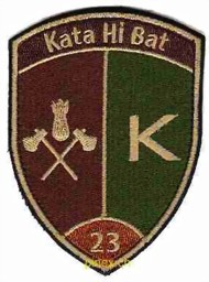 Picture of Kata Hi Bat 23 braun mit Klett 