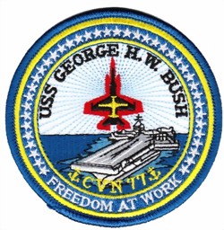 Picture of USS Georg H.W. Bush CVN-77 Abzeichen  