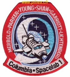 Picture of STS 9 Space Shuttle Columbia Missions Patch