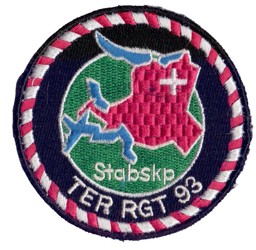 Immagine di Stabskompanie Badge Ter Rgt 93 Armee 95 Badge
