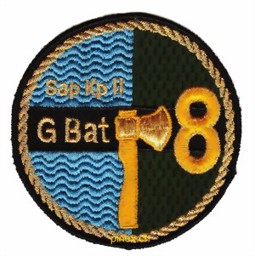 Picture of Genie Bat 8 Sap Kp 2 Badge Genietruppen