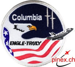 Picture of STS 2 Columbia Shuttle Mission Nasa Badge