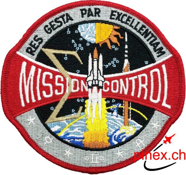 Image de NASA Abzeichen Mission Control 1983 Abzeichen Patch Aufnäher