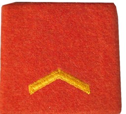 Bild von Korporal Rangabzeichen Schulterpatte Territorialdienst. Preis gilt für 1 Stück 