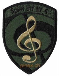 Immagine di Spiel Inf Br 4 Infanteriebrigade mit Klett Militärmusik Badge
