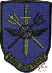 Picture of NATO Airborne Early Warning & Control Force Abzeichen Patch Blau