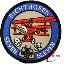 Image de JG71 Staffel 1 Richthofen Abzeichen Seven Eleven