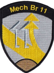 Immagine di Mech Brigade 11 gold  Badge ohne Klett