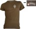 Bild von Motorfahrer T-Shirt mit Truppengattungsabzeichen Oliv