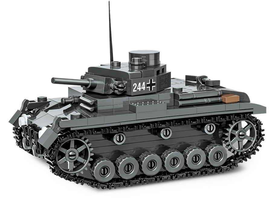 Bild von Cobi Panzer III Ausführung E Deutsche Wehrmacht Baustein Bausatz 2707