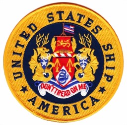 Immagine di USS America Abzeichen CV-66 Flugzeugträger