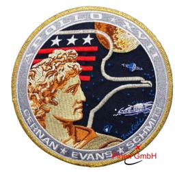 Image de Apollo 17 Commemorative Mission Aufnäher Abzeichen Patch Large