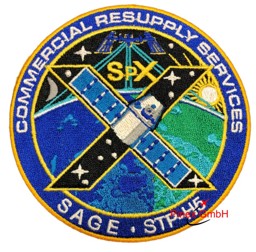 Image de SpaceX 10 CRS Commercial Resupply Services Abzeichen Patch