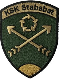 Picture of KSK Stabsbat gold Badge mit Klett