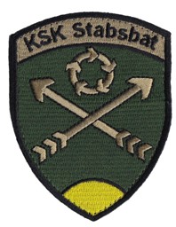 Picture of KSK Stabsbat Badge gelb mit Klett