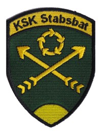 Immagine di KSK Stabsbat Badge gelb ohne Klett