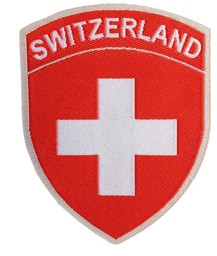 Image de Switzerland Wappen Abzeichen gewoben